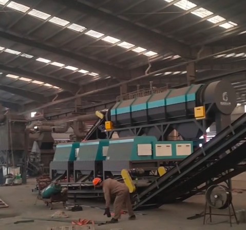 越南地區(qū)分選設(shè)備現(xiàn)場。